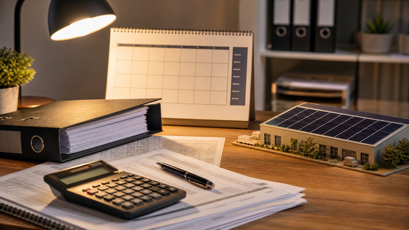 Industrie-Photovoltaikanlage als Investmentmotiv